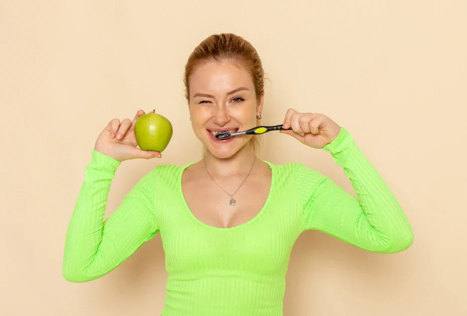  Healthy eating habits supporting long-lasting teeth whitening results